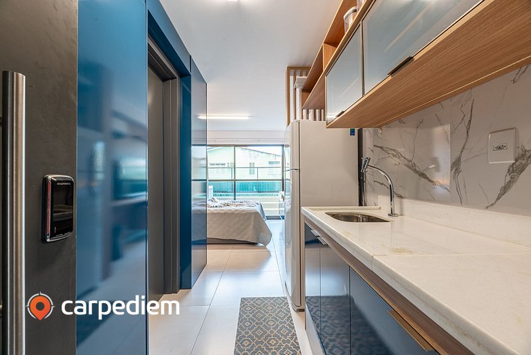 Makani Beach #08 Flat com Piscina by Carpediem