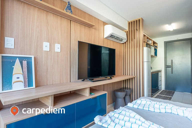 Makani Beach #08 Flat com Piscina by Carpediem