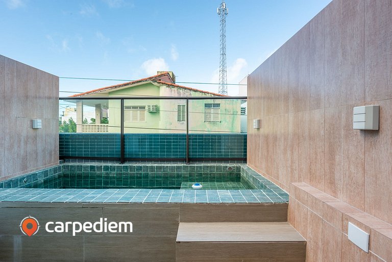 Makani Beach #08 Flat com Piscina by Carpediem