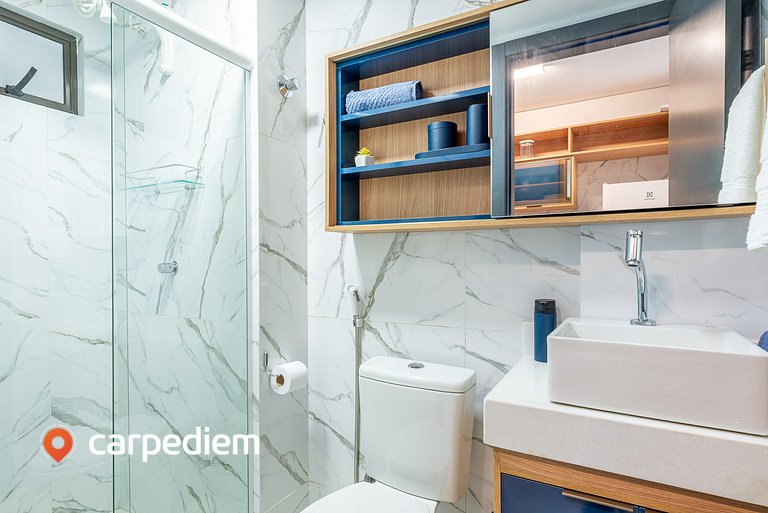 Makani Beach #08 Flat com Piscina by Carpediem