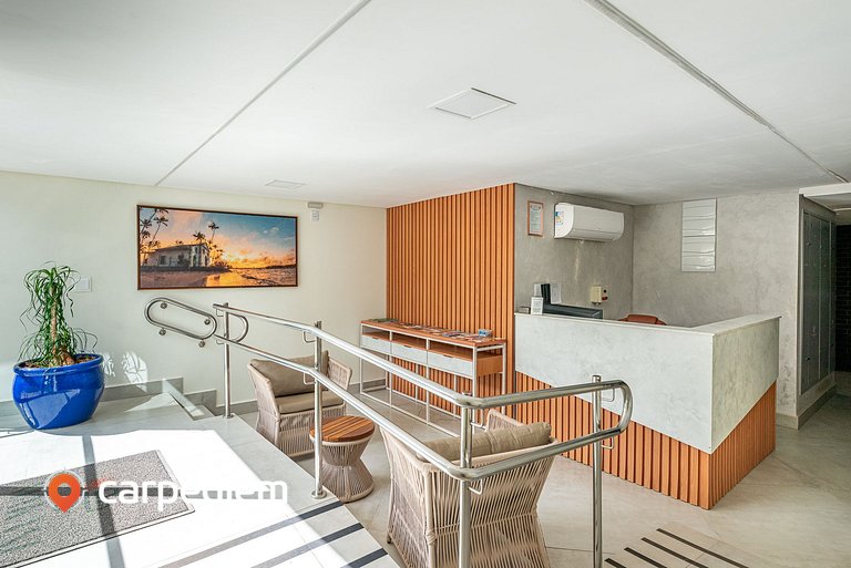Makani Beach #08 Flat com Piscina by Carpediem