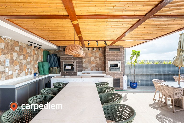 Makani Beach #08 Flat com Piscina by Carpediem
