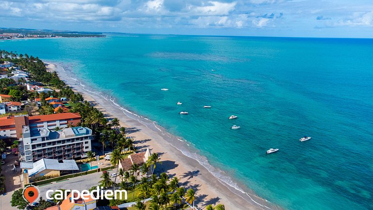 Makani Beach #08 Flat com Piscina by Carpediem