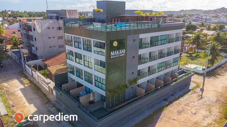 Makani Beach #08 Flat com Piscina by Carpediem