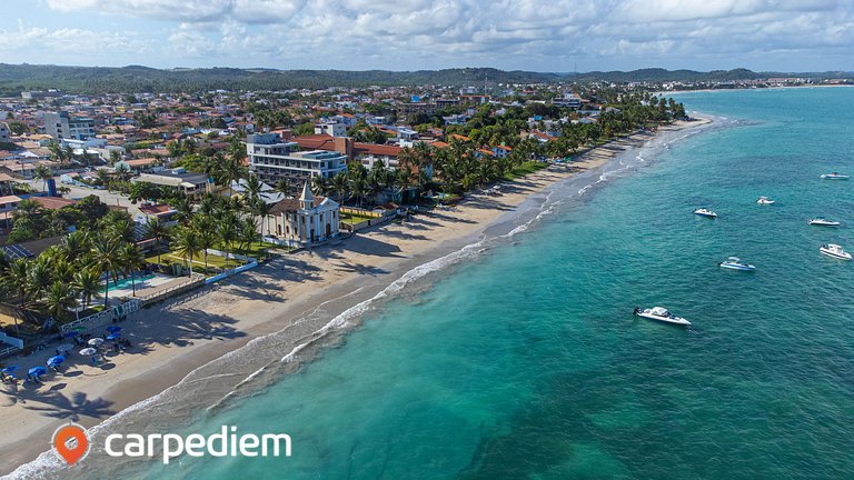 Makani Beach #08 Flat com Piscina by Carpediem