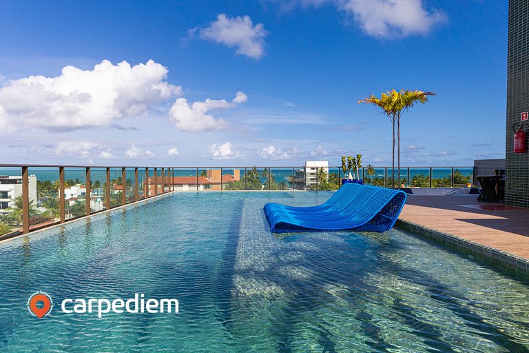 Makani Beach #08 Flat com Piscina by Carpediem