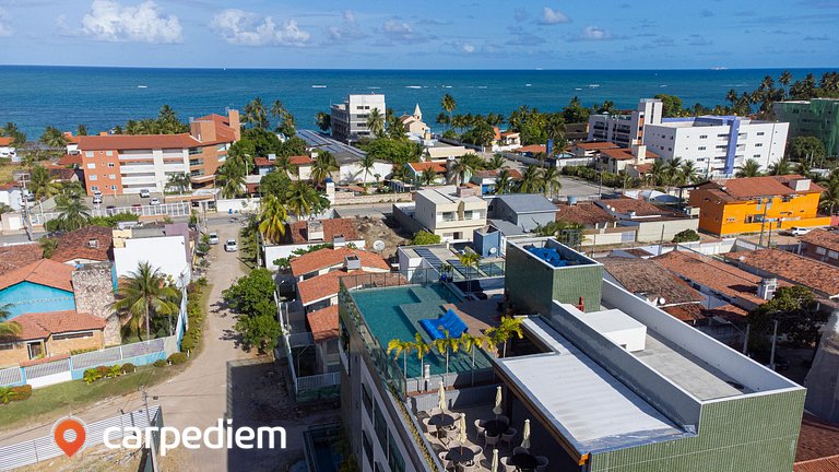 Makani Beach #08 Flat com Piscina by Carpediem