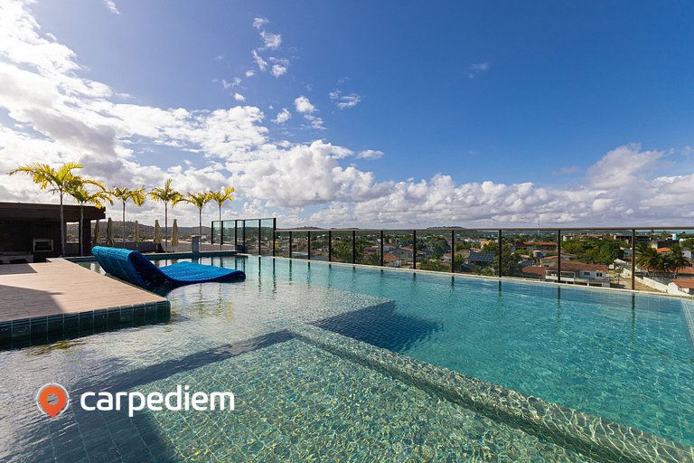 Makani Beach #08 Flat com Piscina by Carpediem