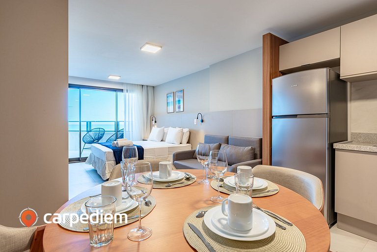 Vivant - Studio Varanda e Vista Mar by Carpediem