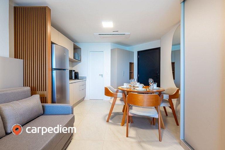 Vivant - Studio Varanda e Vista Mar by Carpediem