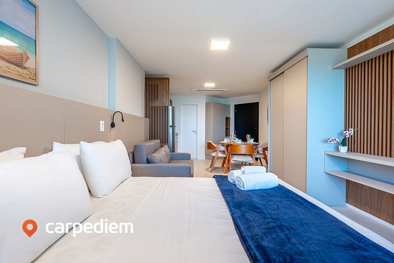 Vivant - Studio Varanda e Vista Mar by Carpediem
