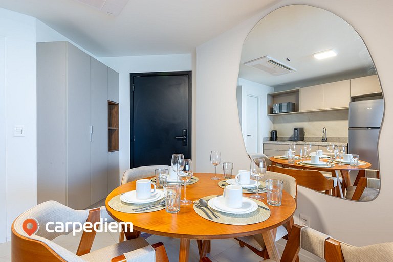 Vivant - Studio Varanda e Vista Mar by Carpediem