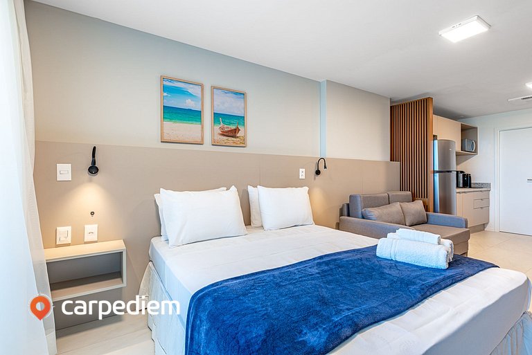 Vivant - Studio Varanda e Vista Mar by Carpediem