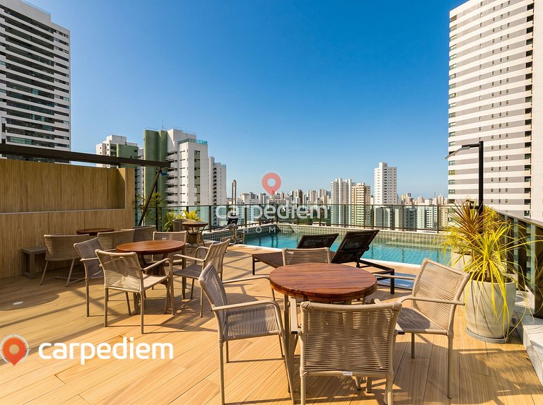Botanik Recife com Piscina e Academia by Carpediem