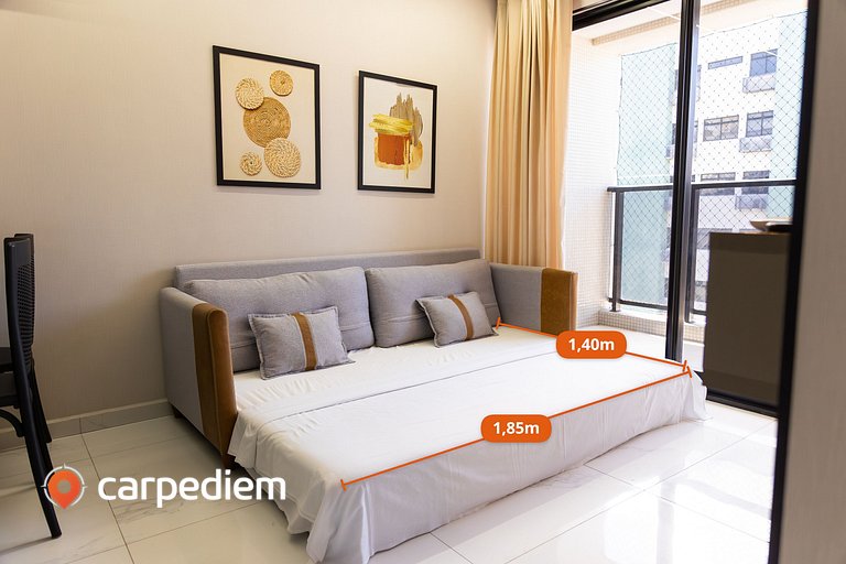 Move #801 - Apartamento com Varanda by Carpediem