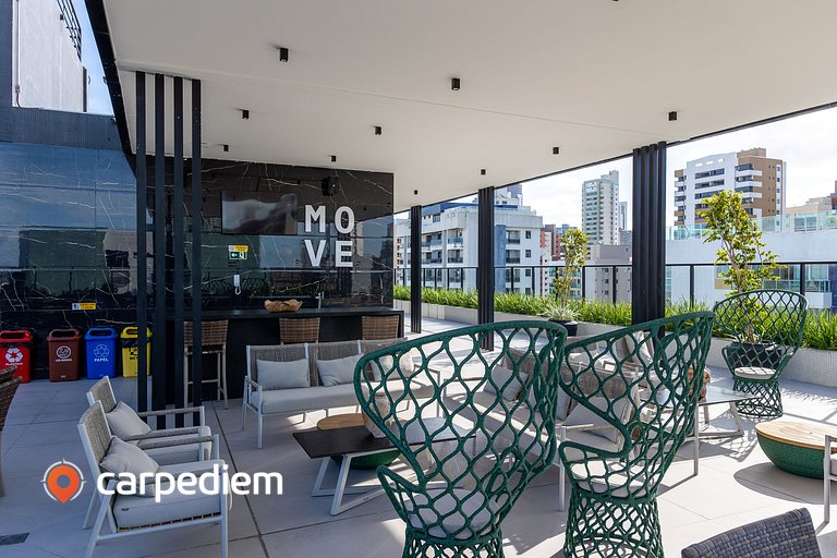 Move #801 - Apartamento com Varanda by Carpediem