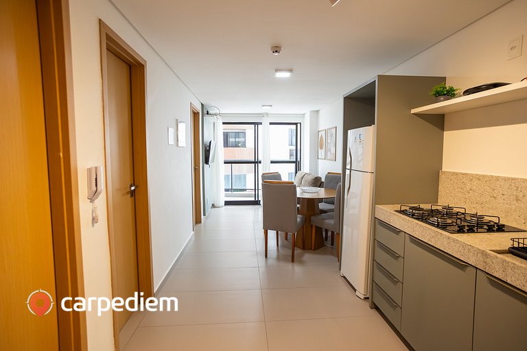 Oceânica 2 Quartos a 150m da Praia by Carpediem