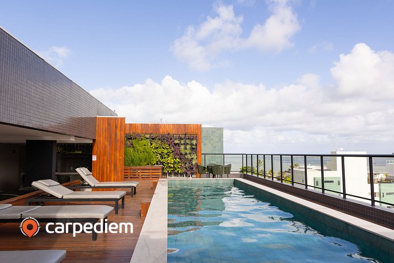 Oceânica 2 Quartos a 150m da Praia by Carpediem