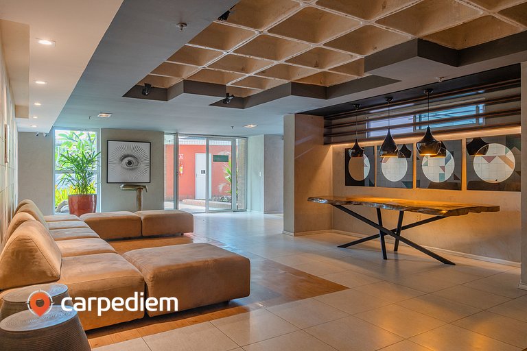 Loft Praia #502 Loft com Vista Mar by Carpediem