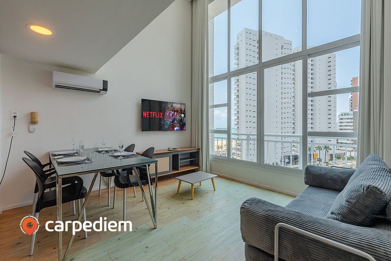 Loft Praia #502 Loft com Vista Mar by Carpediem