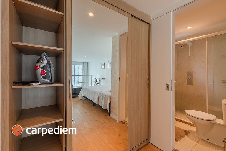 Loft Praia #502 Loft com Vista Mar by Carpediem