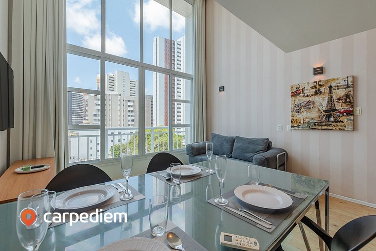 Loft Praia #502 Loft com Vista Mar by Carpediem