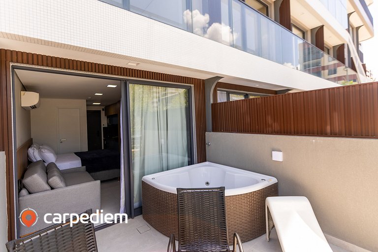Azimut Studio Jacuzzi Beira Mar by Carpediem