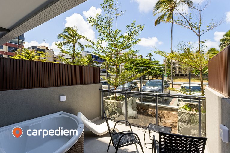 Azimut Studio Jacuzzi Beira Mar by Carpediem