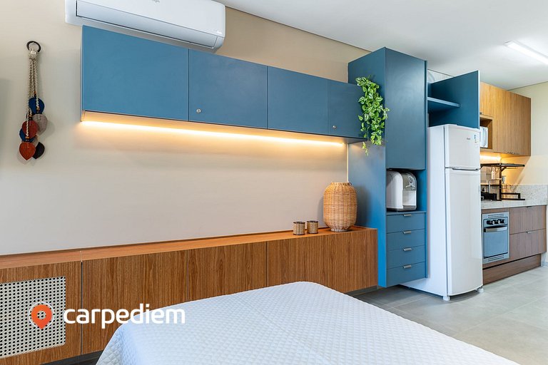 Beach Class Solare Térreo e Varanda by Carpediem