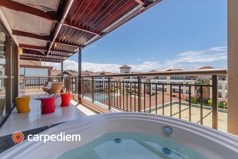 Mediterranee #E301 - Apto com Jacuzzi by Carpediem