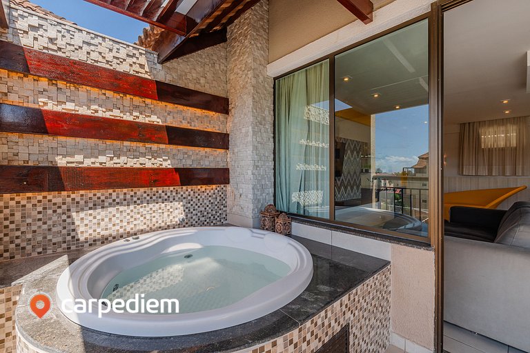 Mediterranee #E301 - Apto com Jacuzzi by Carpediem