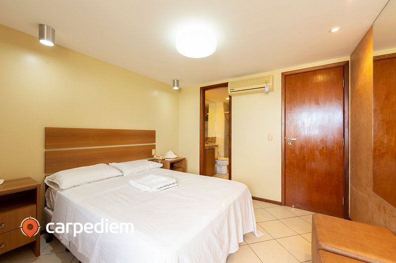 Apartamento com 2 quartos em Ponta Negra com vista mar