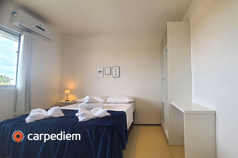 Apartamento completo em Porto das Dunas por Carpediem