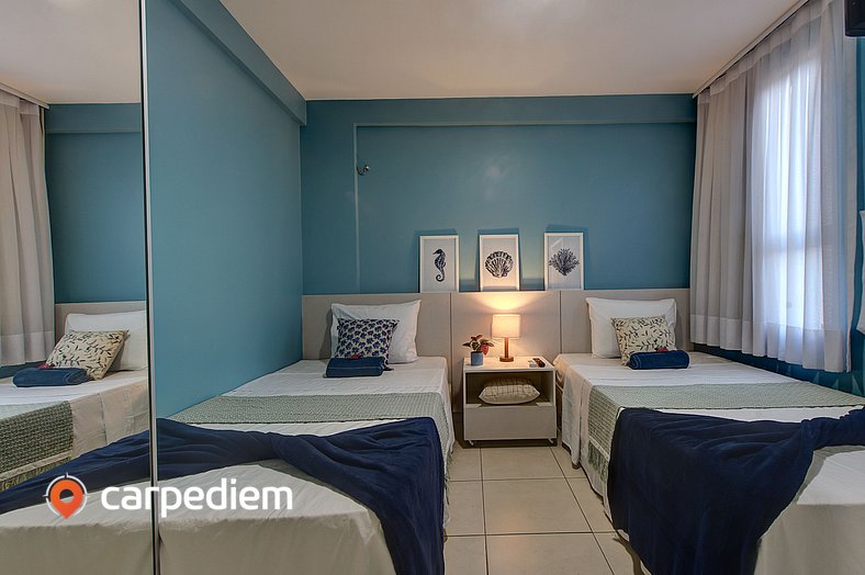 Apartamento excelente em Porto das Dunas por Carpediem