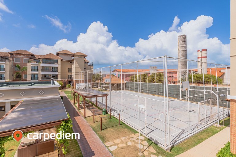 Apartamento no Mediterranee em Porto das Dunas por Carpediem