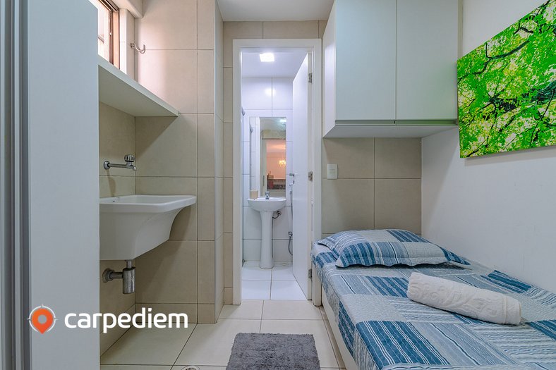 Apartamento no Mediterranee em Porto das Dunas por Carpediem