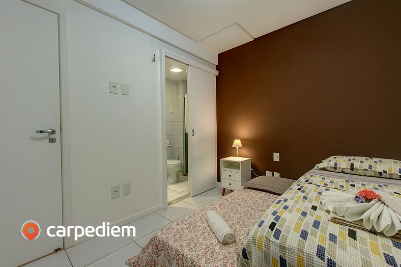 Apartamento no melhor de Porto das Dunas por Carpediem