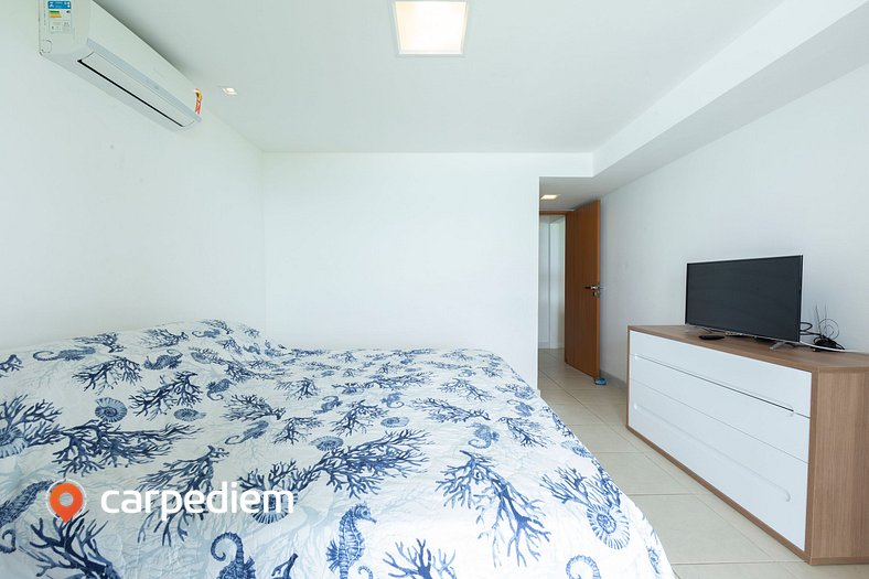 Apartamento para 6 pessoas no condomínio Porto Brasil