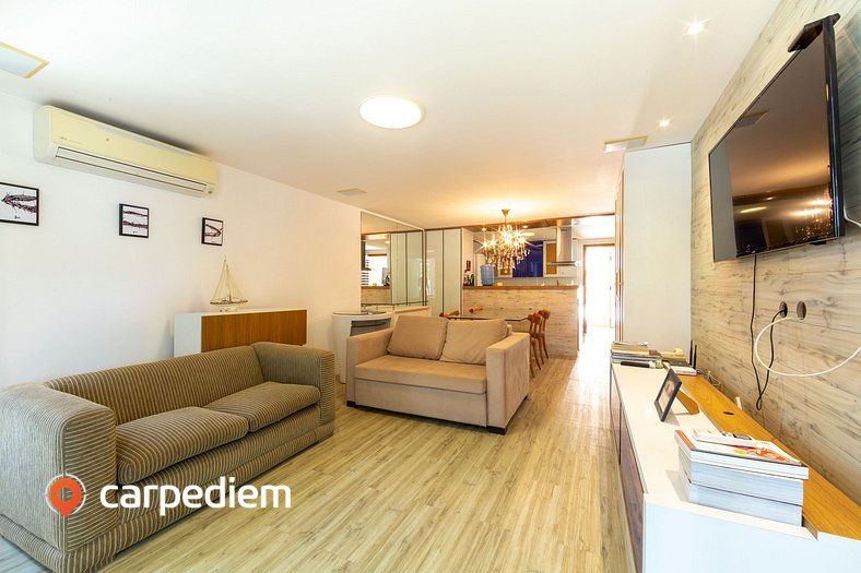 Apartamento para 8 pessoas completo no cond. Porto Brasil