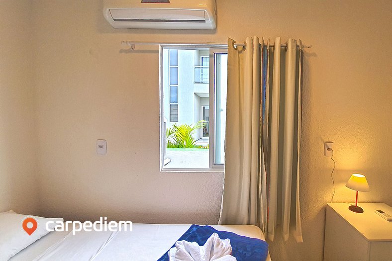Apartamento prático em Porto das Dunas por Carpediem