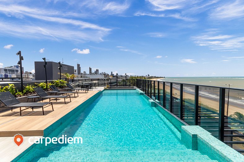 Beach Haus #116 - Studio beira mar por Carpediem