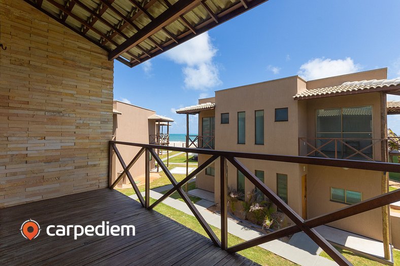 Beachfront Duplex #A em Barro Preto por Carpediem