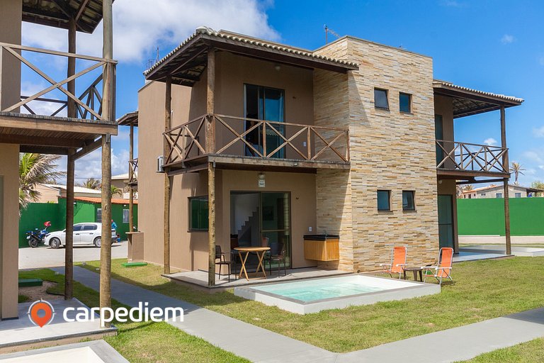 Beachfront Duplex #A10 em Barro Preto by Carpediem