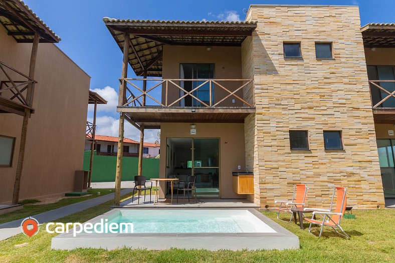 Beachfront Duplex #A9 em Barro Preto por Carpediem