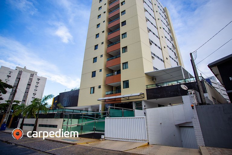 Carpediem - Apartamento Completo e Moderno em Tambaú