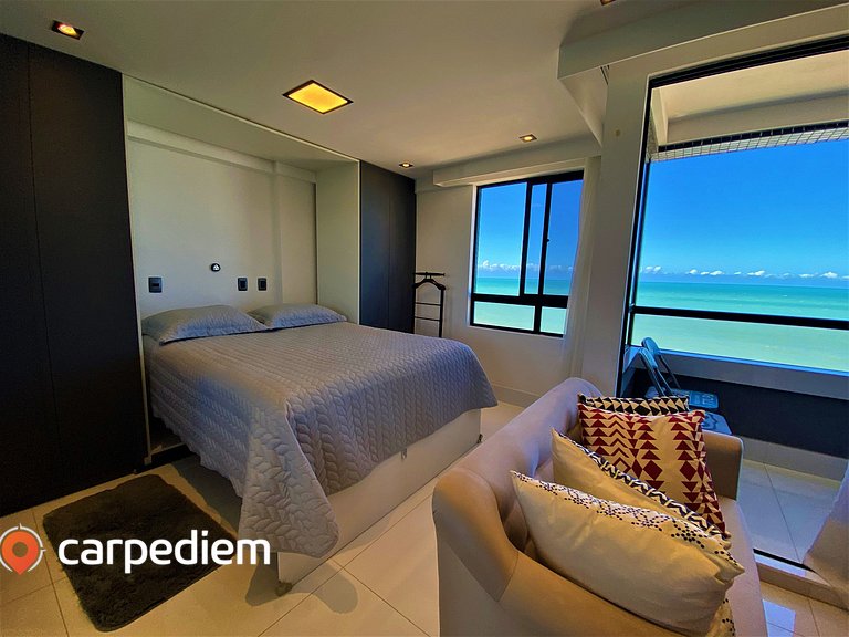 Carpediem - Apartamento completo frente ao mar @GoldenTower