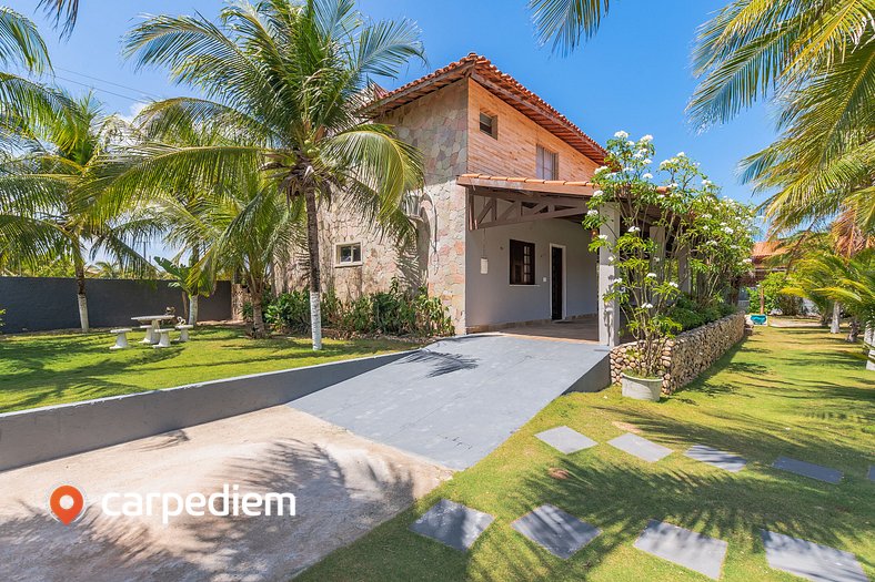 Casa espaçosa no melhor de Porto das Dunas por Carpediem