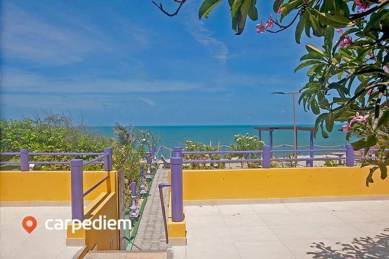 Casa incrível na beira mar da Praia de Iguape por Carpediem