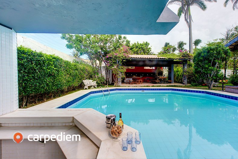 Casa Jardim na praia do Cumbuco com piscina por Carpediem