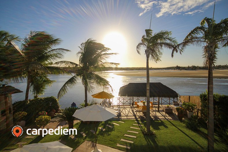 Casa Pé na areia na Praia de Genipabu por Carpediem